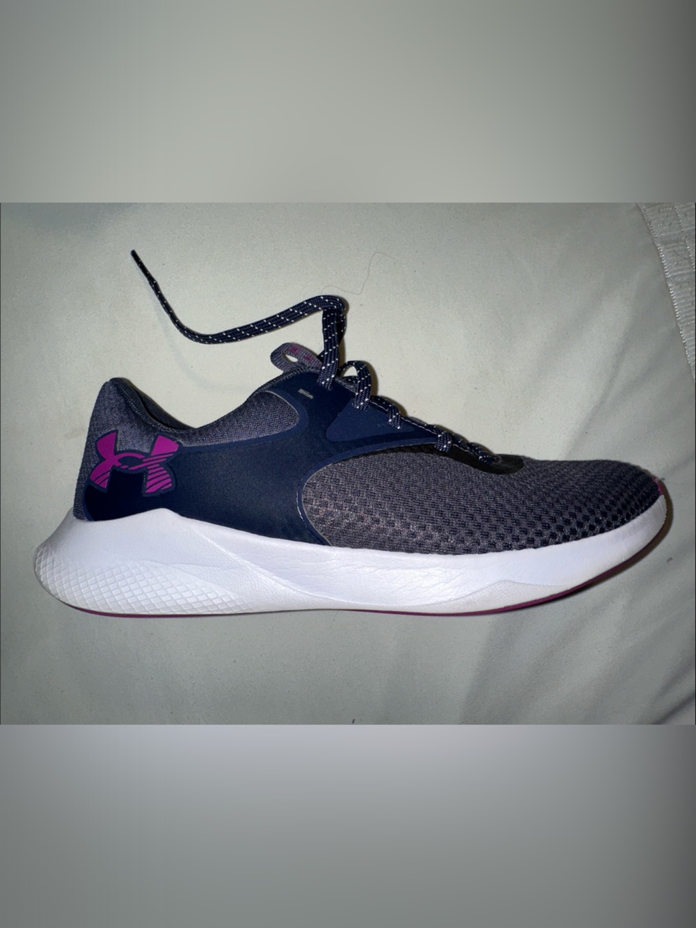 Under Armour Women’s Navy and Purple Running Trainer